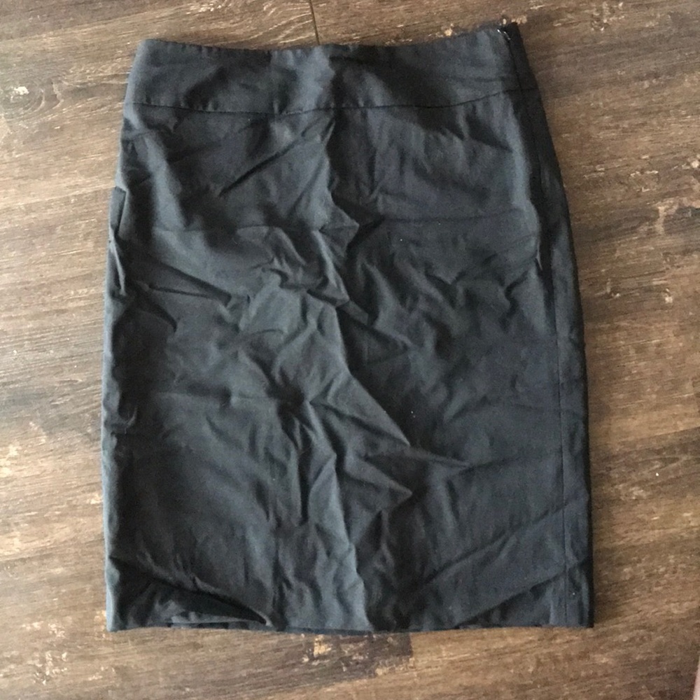 Banana republic black suit skirt